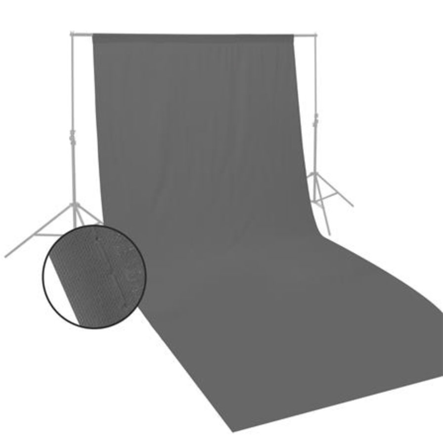 Glow 10' × 20' Gray Backdrop